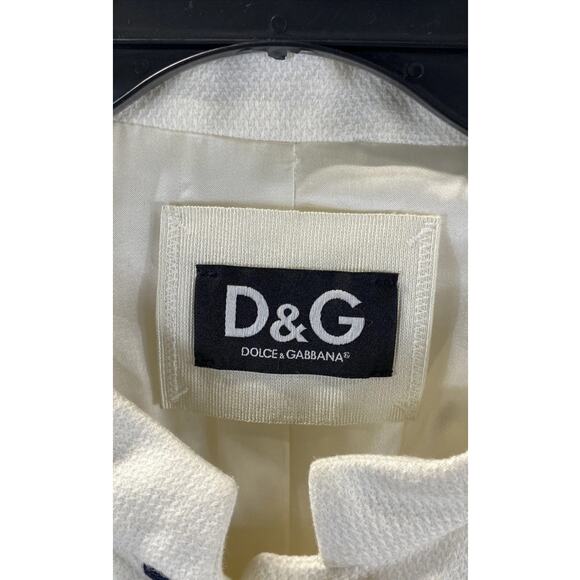 Vintage Dolce & Gabbana Cropped Blazer Jacket Like New - Picture 4 of 6